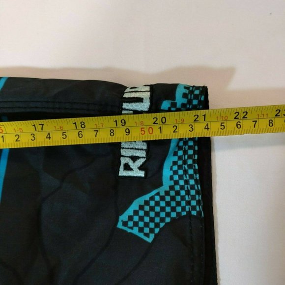 Rip Curl Black Blue Board Shorts Size 32 - Picture 10 of 11